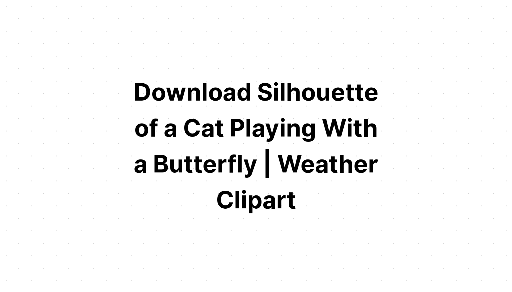 Download Cats Silhouette Clip Art Bundle SVG File